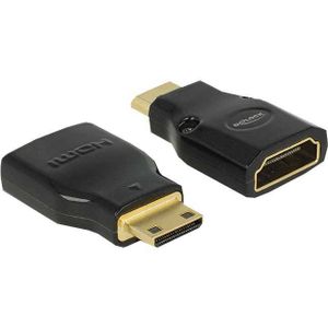 mini HDMI C male naar HDMI A female Adapter