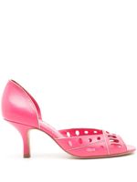 Sarah Chofakian escarpins Chanbon 55 mm en cuir - Rose