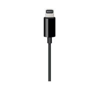 Apple iPhone, iPad, MacBook Aansluitkabel [1x Apple dock-stekker Lightning - 1x Jackplug male 3,5 mm] 1.20 m Zwart - thumbnail