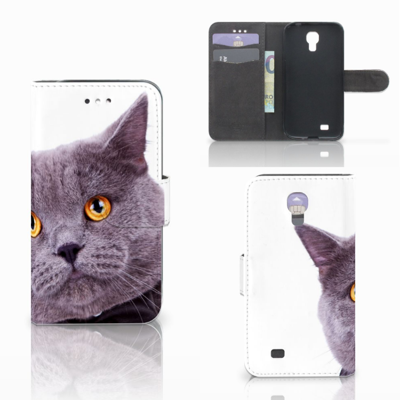 Samsung Galaxy S4 Telefoonhoesje met Pasjes Kat