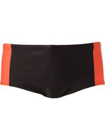 Amir Slama panelled swimming trunks - Noir