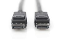 Digitus AK-340106-020-S DisplayPort-kabel DisplayPort Aansluitkabel DisplayPort-stekker, DisplayPort-stekker 2.00 m Zwart 8K UHD, Vergulde steekcontacten - thumbnail