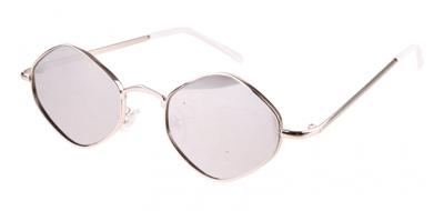 Kost zonnebril unisex cat.3 zilveren lens (19 101)