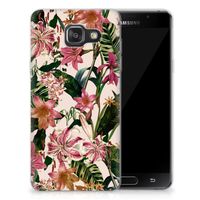 Samsung Galaxy A3 2016 TPU Case Flowers - thumbnail