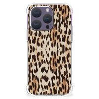 iPhone 15 Pro Case Anti-shock Leopard - thumbnail