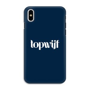 Topwijf Navy: iPhone XS Tough Case