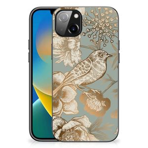 Bloemen Hoesje voor iPhone 14 Plus Vintage Bird Flowers