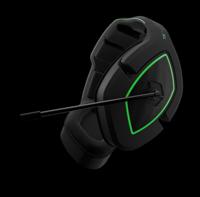 Gioteck TX-50 Headset Hoofdband 3,5mm-connector Zwart, Groen