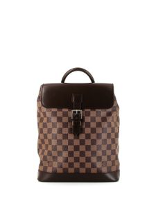 Louis Vuitton Pre-Owned sac à dos Damier Ebène Soho - Marron