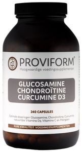 Glucosamine chondroitine curcuma D3