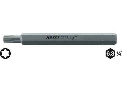 Hazet 2223LG-T30 Torx-bit T 30 Speciaal staal C 6.3 1 stuk(s) Hazet 2223LG-T30 Torx-bit T 30 Speciaal staal C 6.3 1 stuk(s)