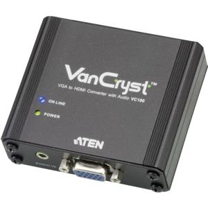 ATEN AV Converter VC180 [VGA, Jackplug - HDMI] 1920 x 1080 Pixel