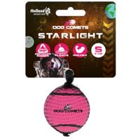 Dog Comets Starlight Tennisbal - Ø 5 cm - Hondenbal - Hond Speelgoed - drijvend hondenspeelgoed - springend hondenspeelgoed - 1 stuk - roze