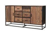 Livingfurn Dressoir Dakota 180 cm - Bruin - thumbnail