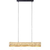 Brilliant Trabo 99432/35 Hanglamp E27 Eiken - thumbnail