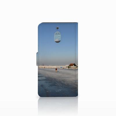 Nokia 2.1 (2018) Flip Cover Schaatsers Nokia 2.1 (2018) Flip Cover Schaatsers