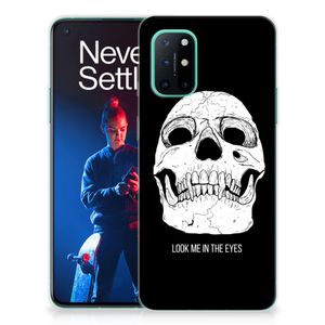 Silicone Back Case OnePlus 8T Skull Eyes