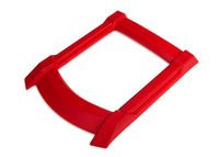 Skid plate, roof (body) (red)/ 3x15mm CS (4) (TRX-7817R)