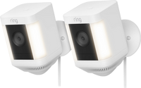 Ring Spotlight Cam Plus - Plug In - Wit - 2-pack