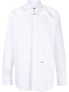 DSQUARED2 chemise en coton à logo imprimé - Blanc