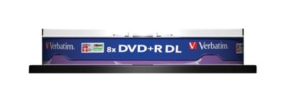 VERBATIM DVD+R 8,5GB DOUBLE LAYER 8X SP (10) VERBATIM DVD+R 8,5GB DOUBLE LAYER 8X SP (10)