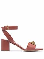 Valentino Garavani sandales Roman Stud à talon épais - Rose