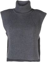 ISABEL MARANT gilet Megani en maille épaisse - Gris