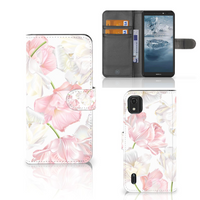 Nokia C2 2nd Edition Hoesje Lovely Flowers