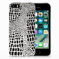 Apple iPhone SE | 5S TPU Hoesje Slangenprint - thumbnail