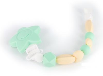 Lollipops & More fopspeenketting Bonbons 28 cm silicone hemels