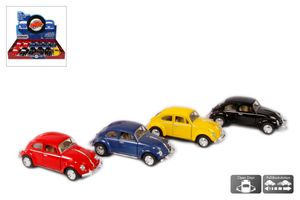 Die cast pull back classical beetle