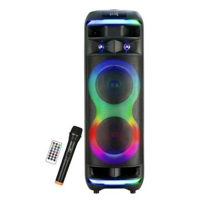 Karaoke speaker - INOVALLEY - RGB - 800 Watt - Bluetooth V5.0 - Draadloze microfoon inbegrepen - Batterijduur 2 tot 3 uur - LED Karaoke speaker - INOVALLEY - RGB - 800 Watt - Bluetooth V5.0 - Draadloze microfoon inbegrepen - Batterijduur 2 tot 3 uur - LED