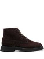 A.P.C. bottines en daim - Marron