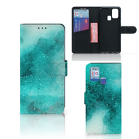 Hoesje Samsung Galaxy M31 Painting Blue - thumbnail