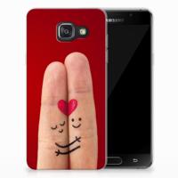 Samsung Galaxy A3 2016 Silicone Back Cover Liefde - Origineel Romantisch Cadeau
