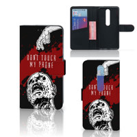 Nokia 6.1 (2018) Portemonnee Hoesje Zombie Blood