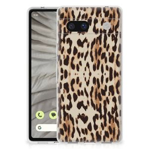 Google Pixel 7A TPU Hoesje Leopard