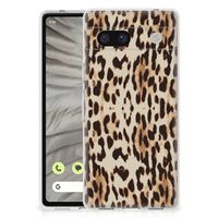 Google Pixel 7A TPU Hoesje Leopard - thumbnail