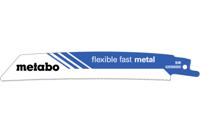 Metabo 626566000 Reciprozaagblad Flexible Fast Metal Zaagbladlengte 150 mm 5 stuk(s)