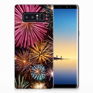 Samsung Galaxy Note 8 Silicone Back Cover Vuurwerk