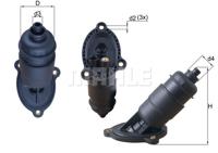 Hydraulische filter, automatische transmissie MAHLE, Diameter (mm)61mm, u.a. für Audi - thumbnail