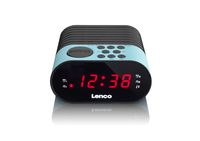 Lenco CR-07 Wekker radio Blauw