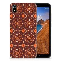 Xiaomi Redmi 7A TPU bumper Batik Brown - thumbnail