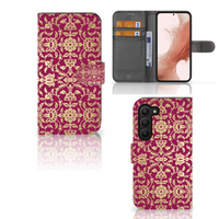 Wallet Case Samsung Galaxy S23 Barok Pink - thumbnail