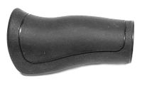 Herrmans handvat Ergo 90 mm rubber zwart per stuk
