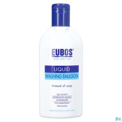 Eubos Zeep Vloeibaar Blauw N/parf 200ml