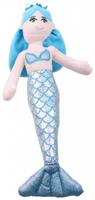 LG Imports knuffelzeemeermin 39 cm blauw
