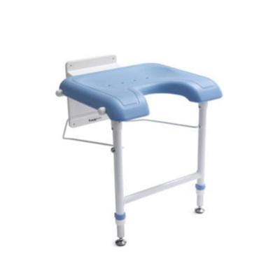 Douchezitting Handicare Linido met Hulppoten Opklapbaar Blauw en Wit Handicare Douchezitting Handicare Linido met Hulppoten Opklapbaar Blauw en Wit Handicare
