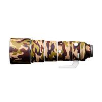 EasyCover Lens Oak Brown Camouflage voor Sony FE 200-600 F5.6-6.3 G OSS