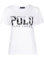 Polo Ralph Lauren t-shirt en coton à logo imprimé - Blanc